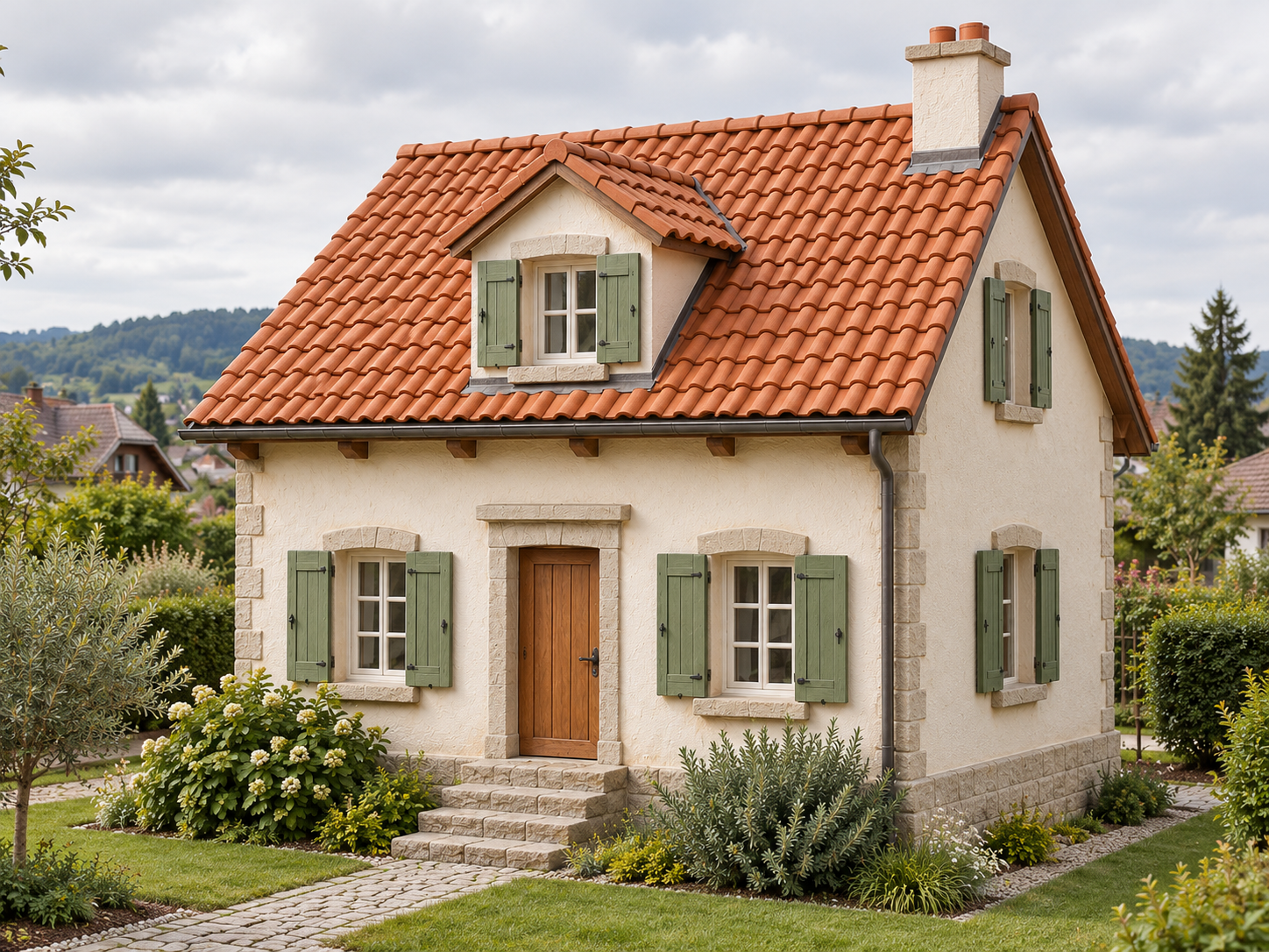 Das Haus als Vorlage